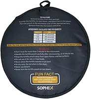 Vista 7 de Sophix Bolsa para calentar tortillas, tamaño grande de 12 pulgadas, este soporte de tela con aislamiento térmico mantiene las tortillas, el pan Naan