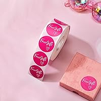 Vista 5 de Zonon 1000 calcomanías de agradecimiento para pequeñas empresas, de 1.6 pulgadas, etiquetas autoadhesivas redondas gratis para embalaje de pequeñas