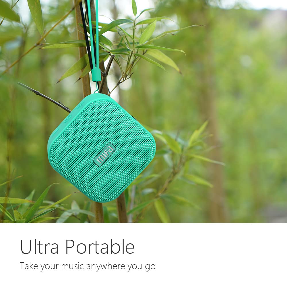 MIFA A1 Enceinte Portable, Haut Parleur Bluetooth et IP56 étanche et Anti-Poussière, Temps 15 Heures, Port Micro SD et Microphone Intégré