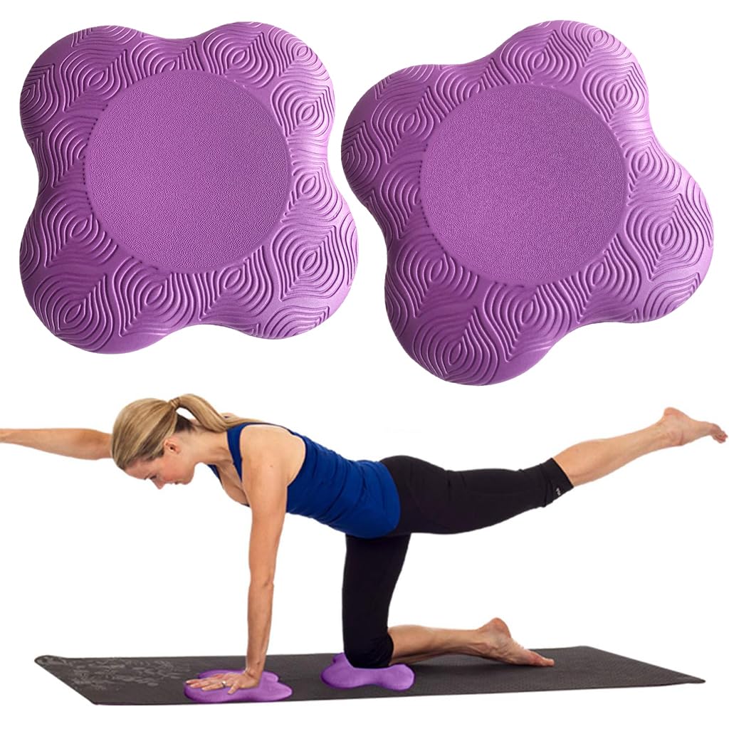 Proberos® Yoga Knee Pads Set of 2pcs Yoga Elbow Pads TPE Yoga Pads Anti-slip Yoga Support Pad for Plank, Yoga Exercise Equippment, 20 x 20cm (B0CJN413JY) Amazon Price History, Amazon Price Tracker