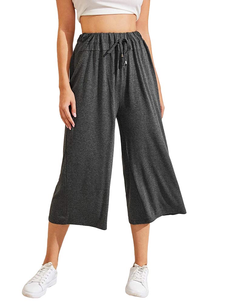 Women Casual Stretch Elastic Loose Pant Drawstring Jogger Pants