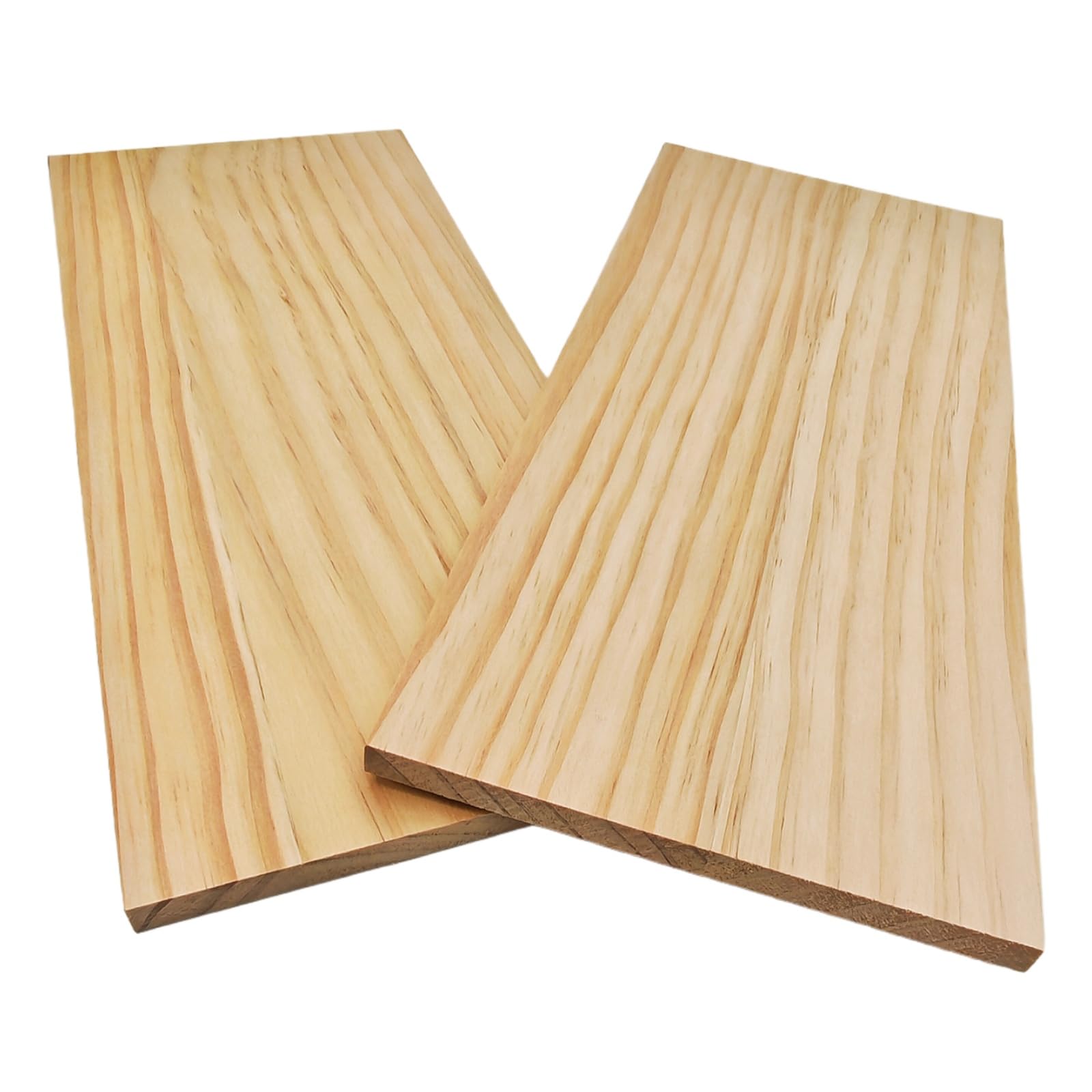 Rechteckige Holzbretter, unlackierte Holzblöcke zum Basteln,