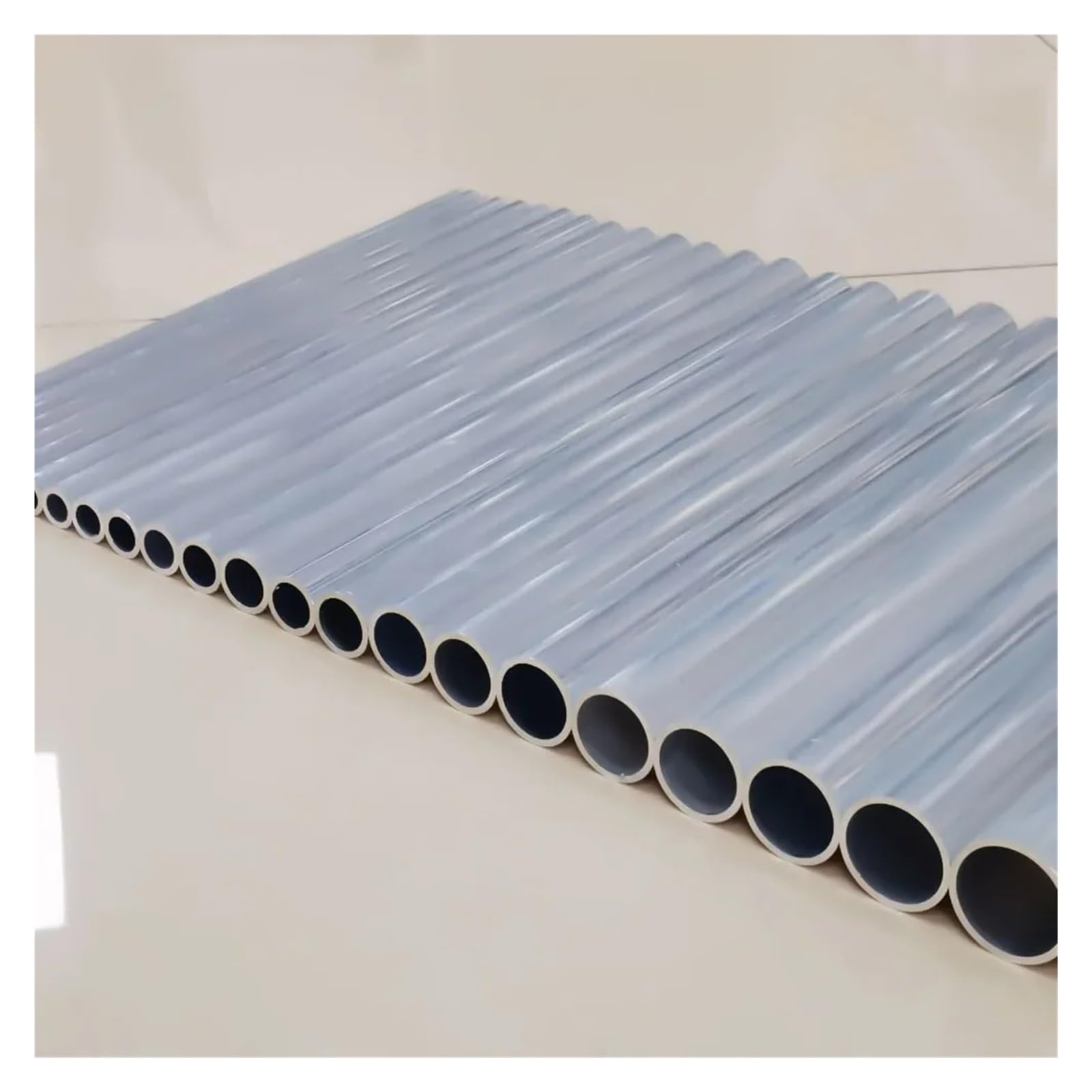 Aluminium Rundrohr Aluminiumrohr OD21-25mm Länge 300mm 500mm Rundes Aluminiumlegierungsrohr Gerader großer Außendurchmesser 6063 Dicke 0,5-11 für Heimwerker(500mm,OD 22 x ID 13mm)