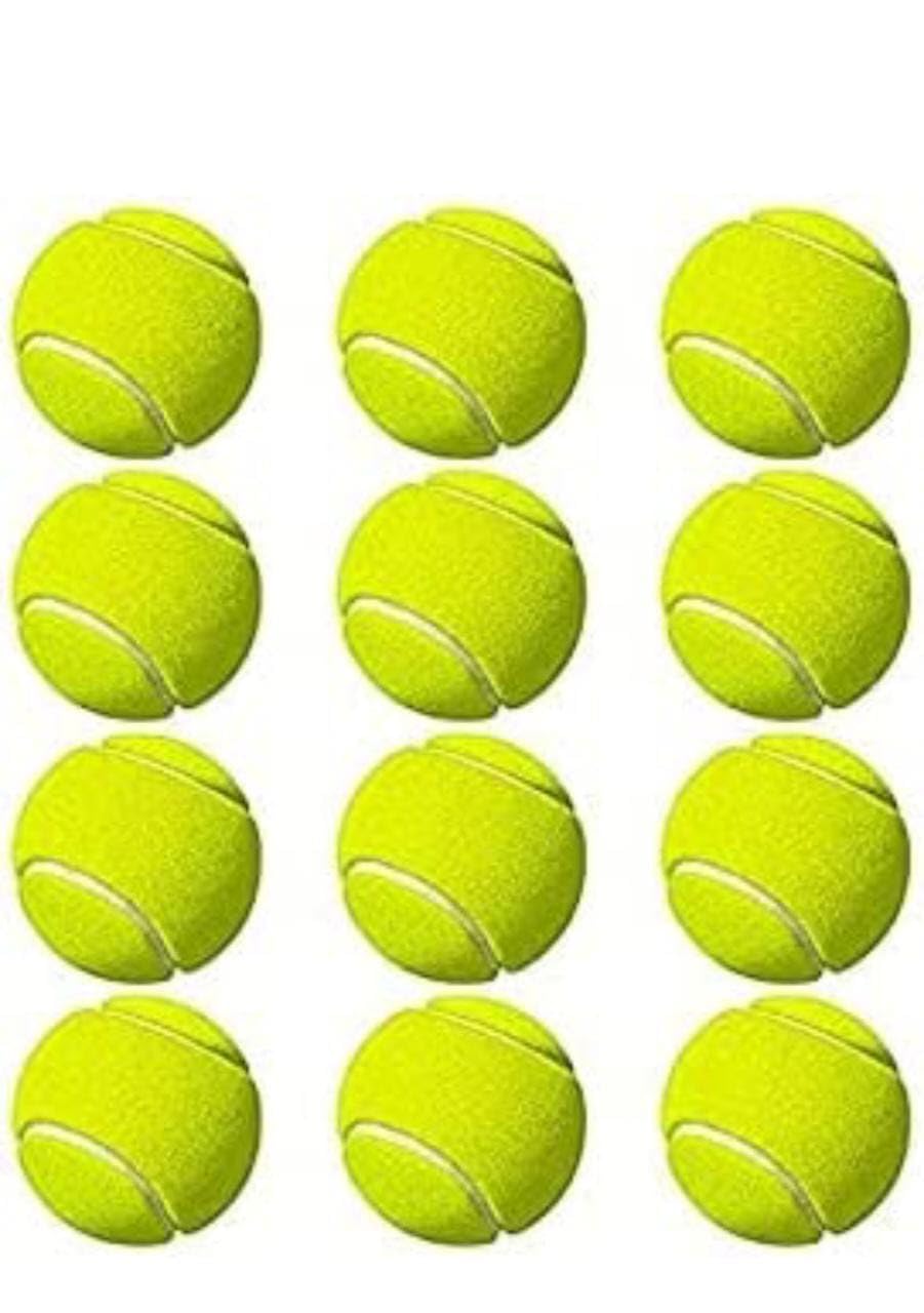 Mahadev Sports. Light Weight Rubber Tennis Ball for Cricket for Kids