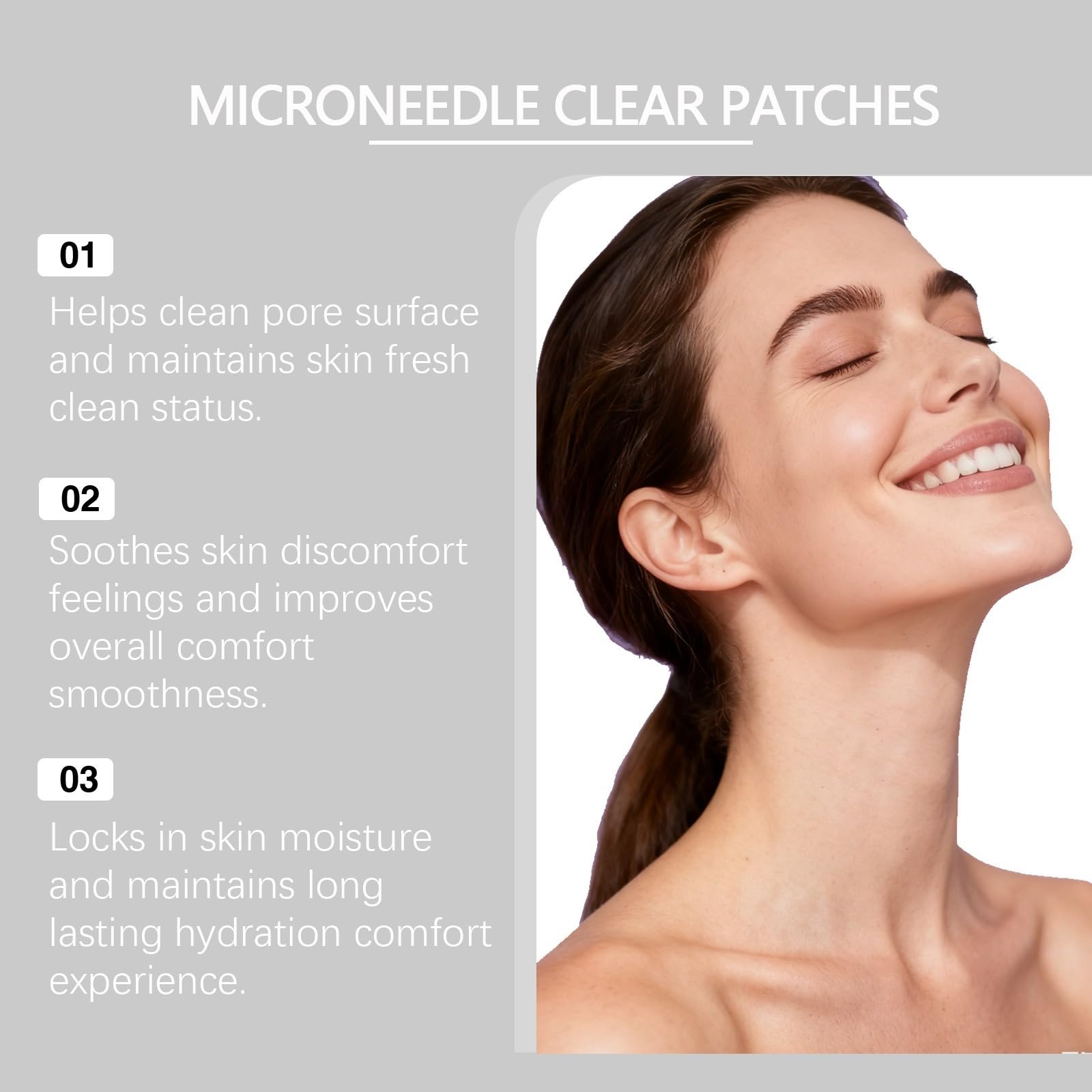 9 Stück dünne atmungsaktive Soothing Anti-Blemish Gesichts-Pflaster