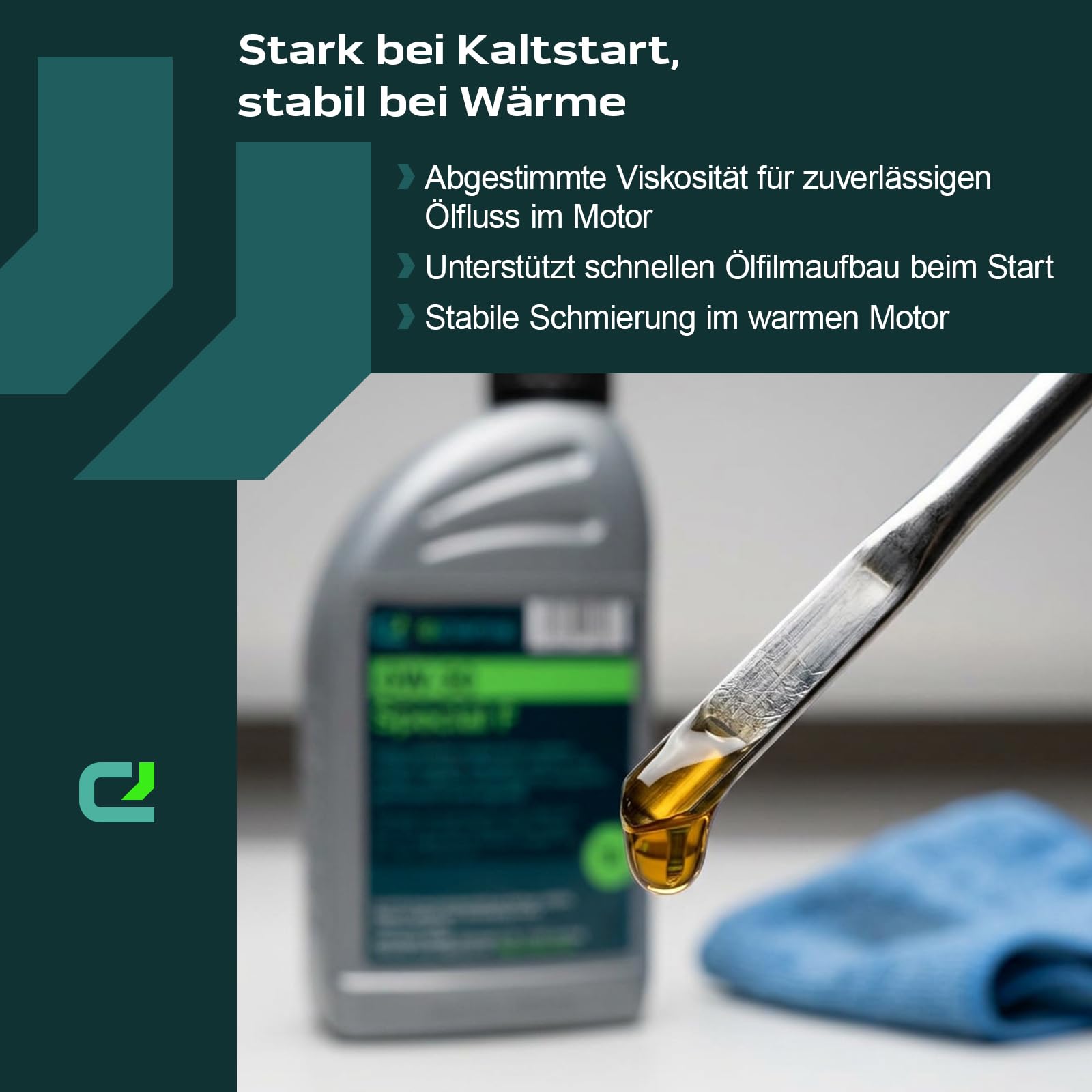 Performance Motoröl 10W-40 A3/B4 SL/CF für PKW, 5 x 5L | Synthetisches Leichtlauföl, ACEA A3/B4, API SN, FIAT 9.55535-G2/D2, Renault RN 0700, Motorleistung & Schutz, Made in Germany