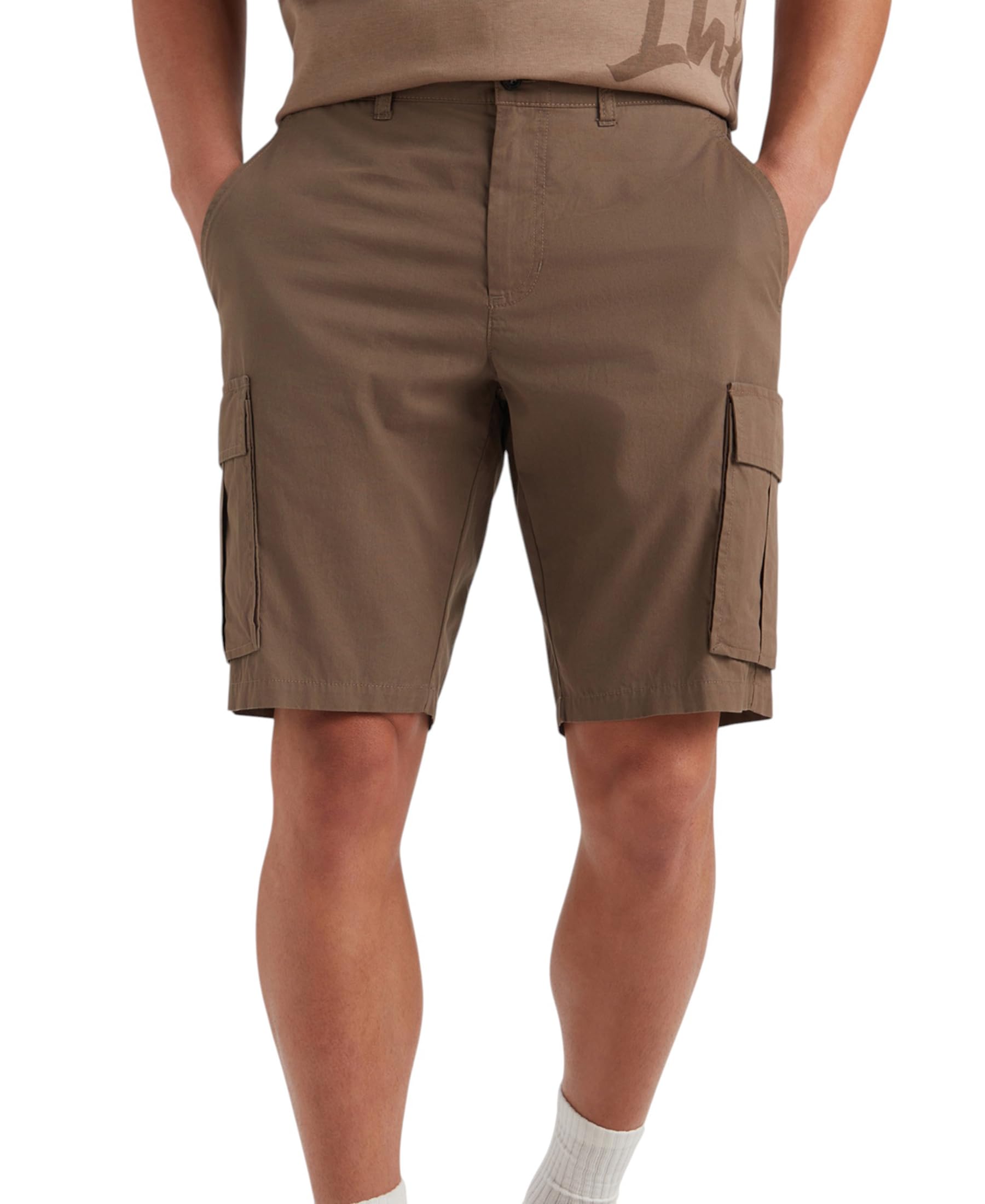 Jockey MZ08 Men's Super Combed Cotton Woven Straight Fit Cargo Shorts with Seven Pockets-image-35