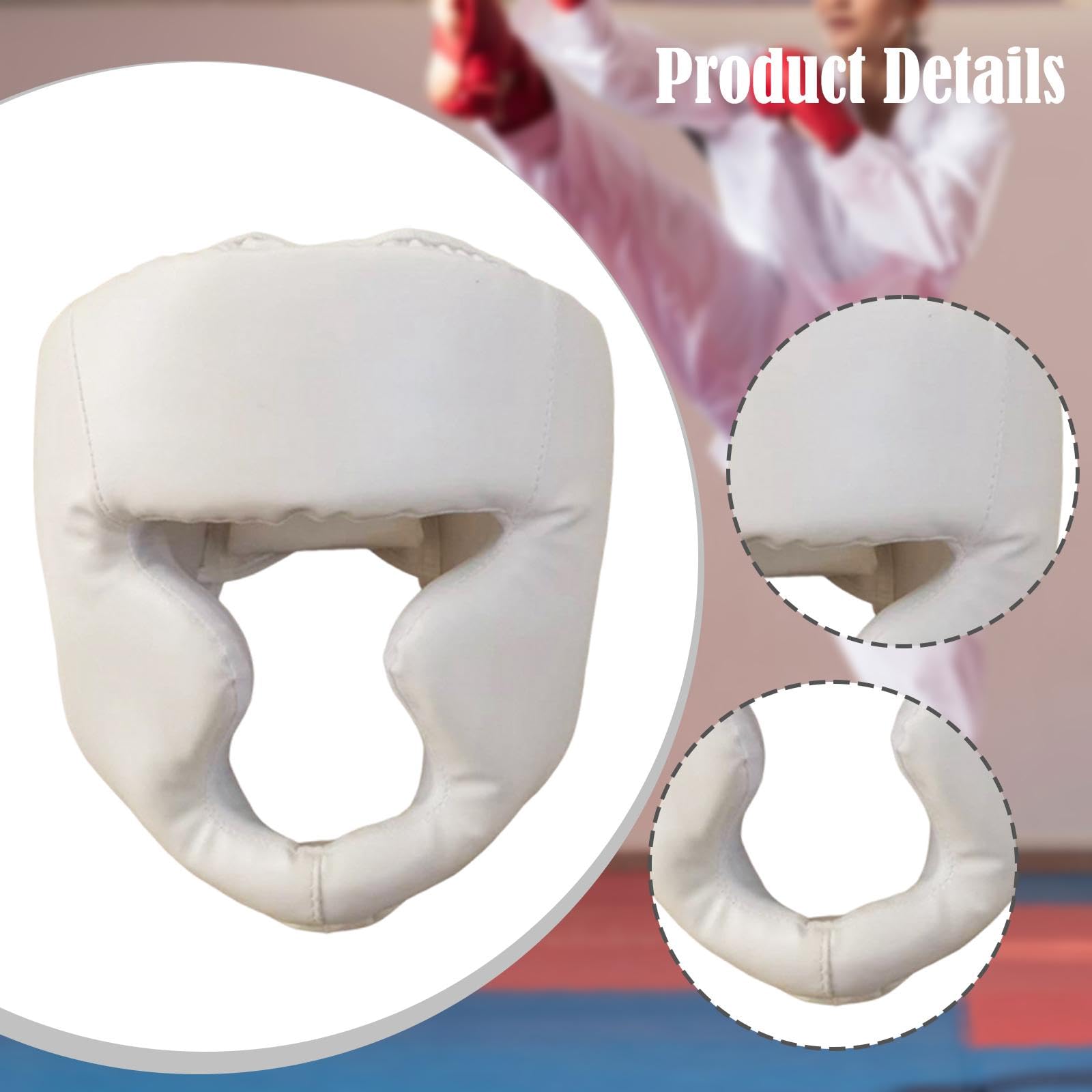 Baoblaze Casco de Boxeo para Adultos, Protección de Cabeza para Taekwondo Y Muay Thai