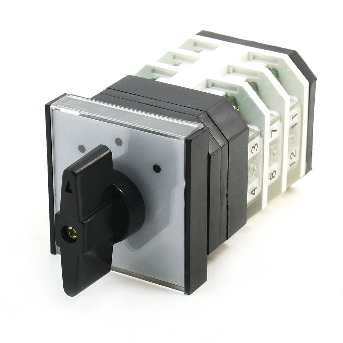 Qtqgoitem Ui500V Ith 16A 3 Position 12 Terminals Rotary Cam Changeover Switch (Model: e7b ec9 e01 229 120)