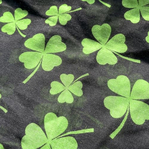 Morigins 2-Pack St. Patrick's Day Scarf for Women, Green Shamrock & Plaid Lightweight Fashion Scarf3