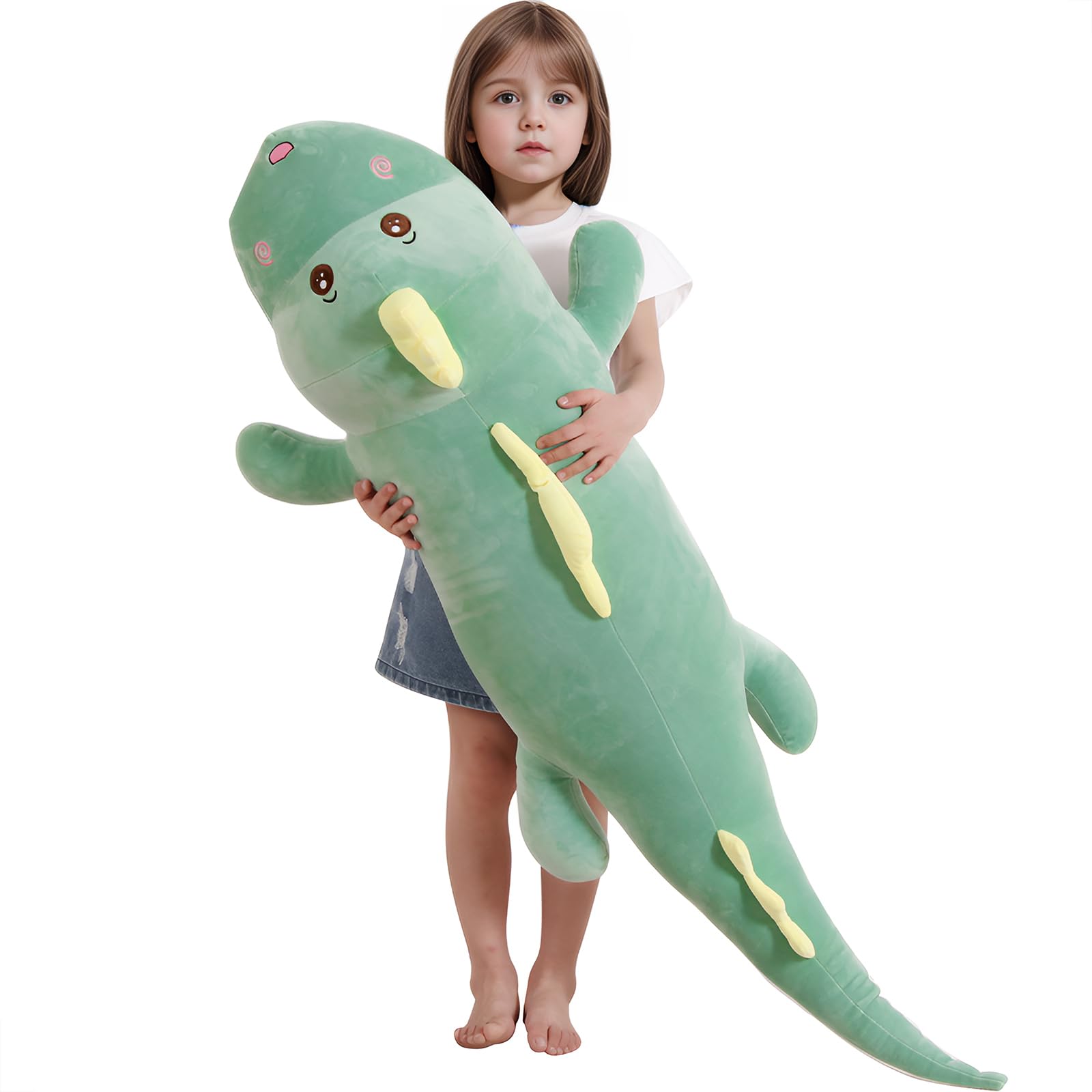 Giant Dinosaur Plush Pillow - 32 Inch Soft Toy -13