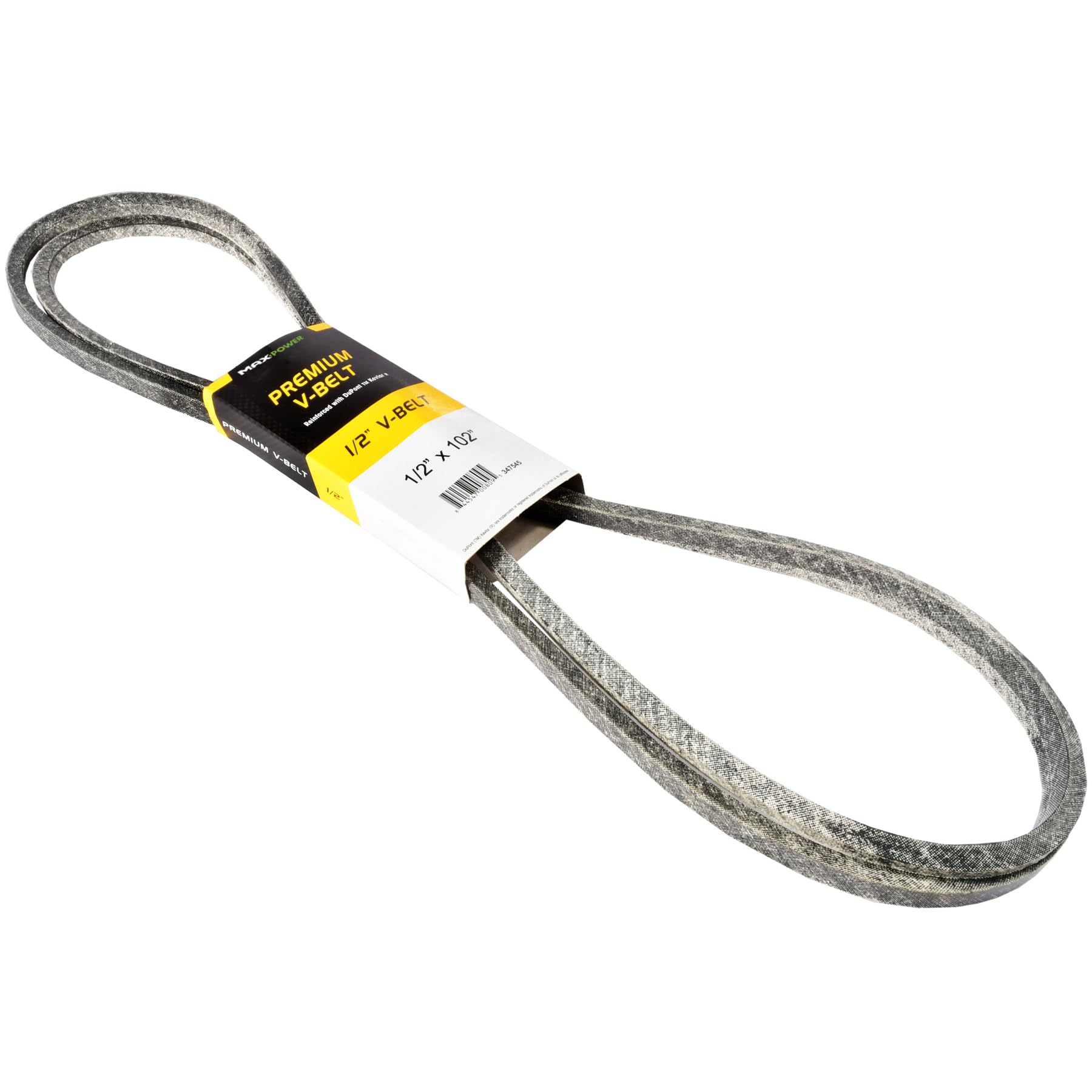 MAXPOWER Cinghie 347545, rinforzante in Kevlar, 1/2" x 102" - 4L1020 - Lunghezza Esterna L(a) 2590 mm.