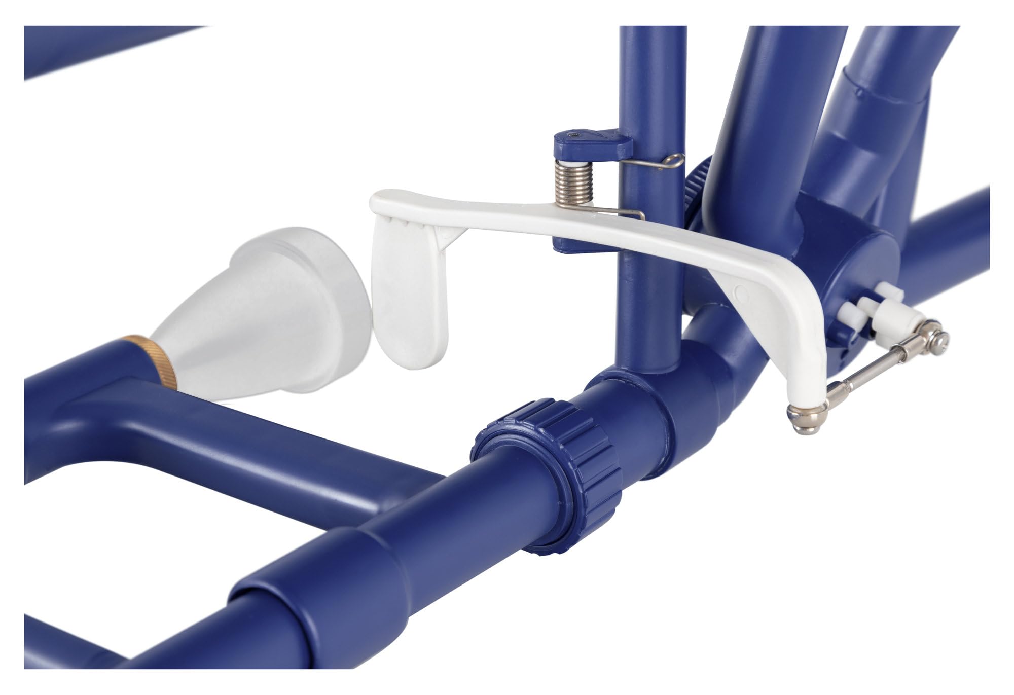 Classic Cantabile MardiBrass ABS Kunststoff Quart-Posaune - Bb/F-Stimmung - Fiberglas-Zug - 850g leicht - Bohrung: 13,9 mm - inkl. Mundstück und Gigbag - matt-blau