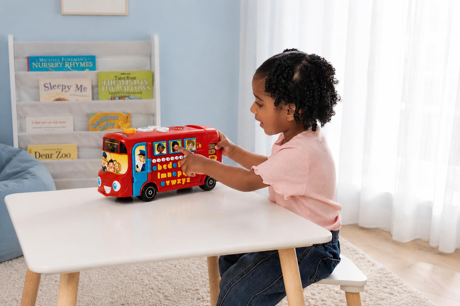 Vtech 150003 Playtime Bus Educational Playset, Learning Toy, Suitable For 2-5 Years, Red, 25.7 x 12.2 x 15.9 cm