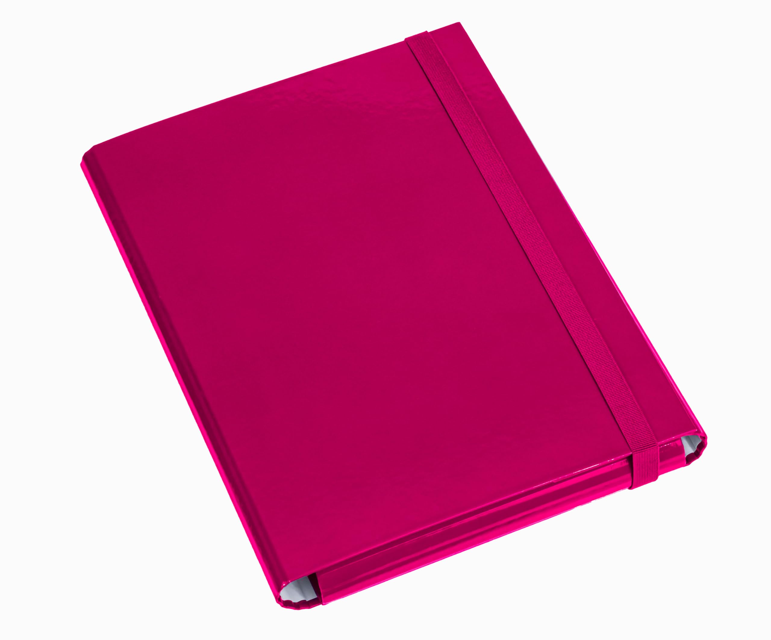 Interdruk A4+ Expanding File Folder Box Rigid - Fuchsia