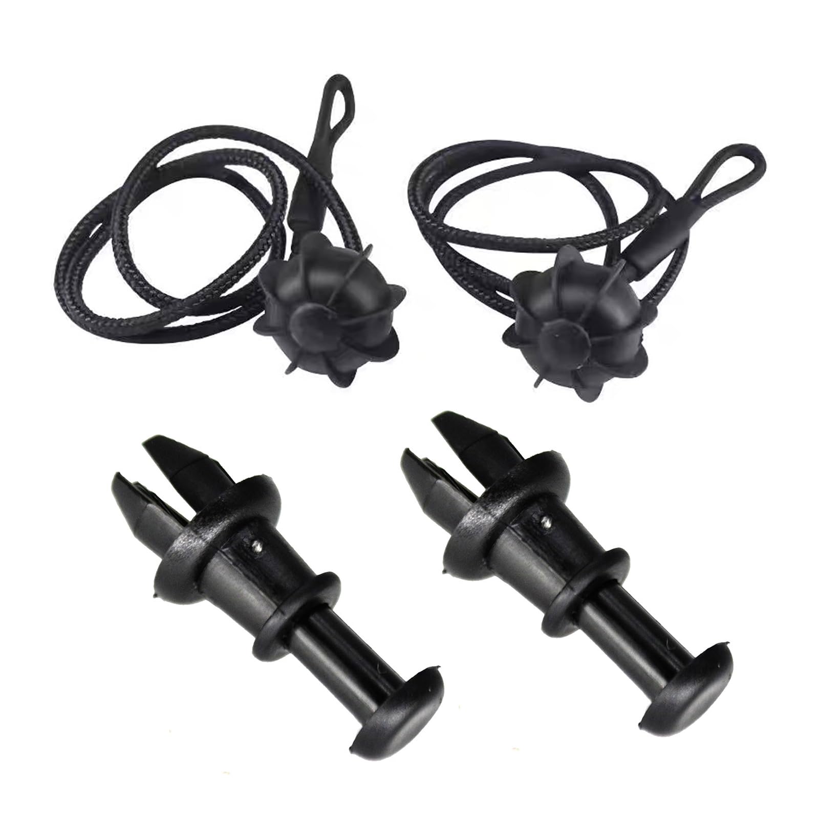 MINGLEA Car Parcel Shelf String Cord Tonneau Cover Strap for MK6 MK5 R20 MK2 8P 8V 1K6863447A 1K6863447A9B9 Tailgate Trunk