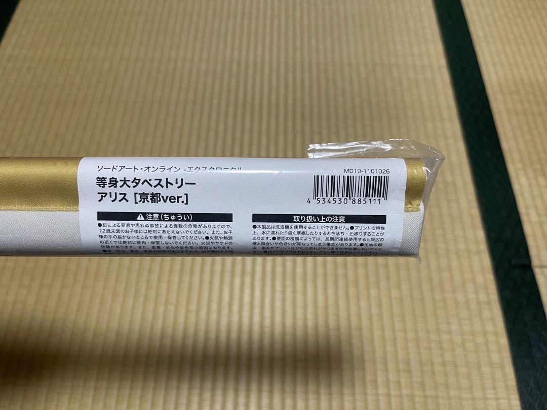 ソードアート・オンライン　エクスクロニクル　等身大タペストリー　アリス　京都 Amazon.co.jp: SAO エクスクロニクル タペストリー 等身大
