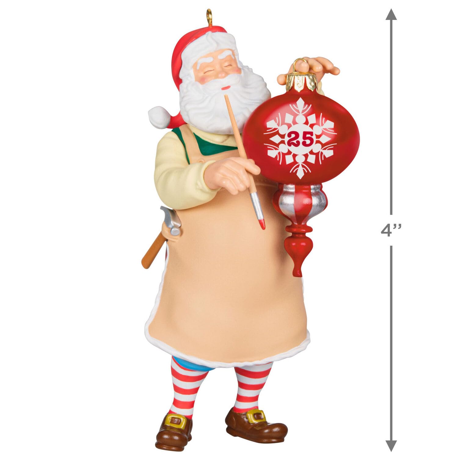 Amazon.com: Hallmark Toymaker Santa 25th Anniversary Special