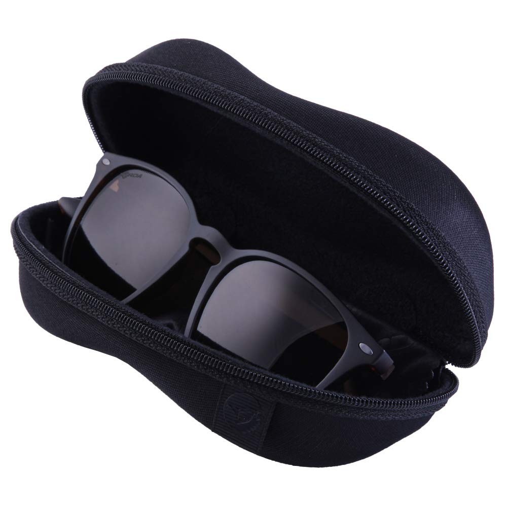 Korda Shoreditch Matt Schildpatt Sonnenbrille mit Braunen Polarisierten Gläsern, Stylische Angelbrille für Klare Sicht auf Wasseroberflächen und Fischbeobachtung