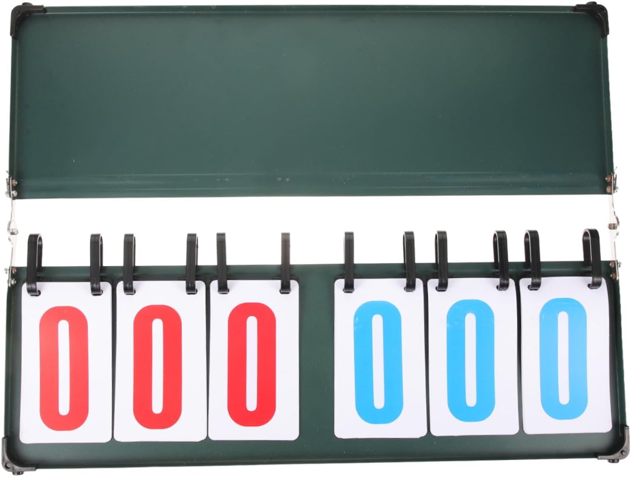 Portable Basketball Scoreboard Flip Scoreboard Aluminum Alloy Easy to Use