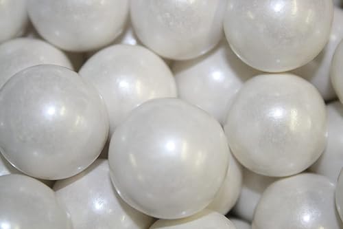 Miniatura 3 de Bayside Candy Bolas de chicle grandes de 1 pulgada – Colección de chicles de colores – Máquina de chicles – Colores brillantes y sólidos (blanco