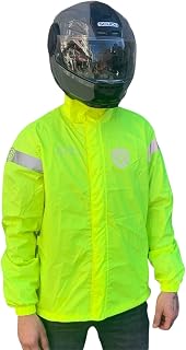 Scudo Peru Sarı Üst Motosiklet Yağmurluğu