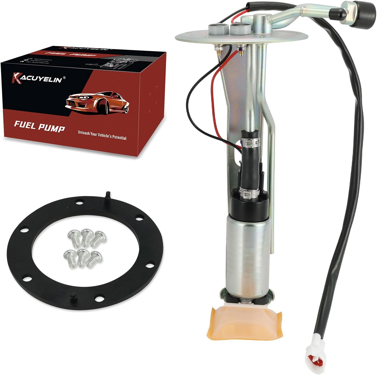 E8238H Electric Fuel Pump Module Assembly Compatible with Suzuki Sidekick,Compatible with Geo GMC Tracker 1.6L L4 Replaces# HP10242 1510057B2V 1510061A1V 30010245