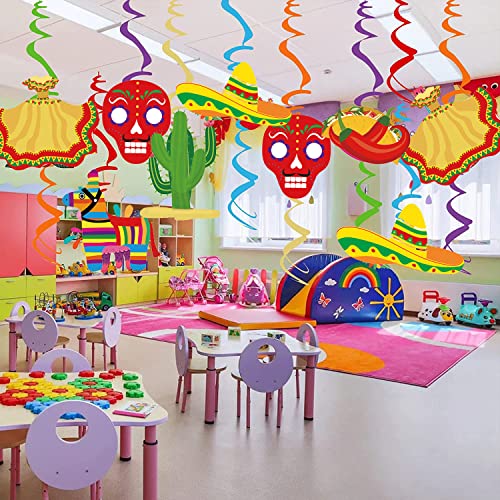 30 pezzi Messican Hanging Swirl Decorazioni