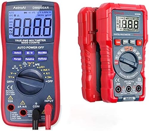 AstroAI Multímetro digital TRMS 6000 y AstroAI nuevo multímetro de 2000 cuentas