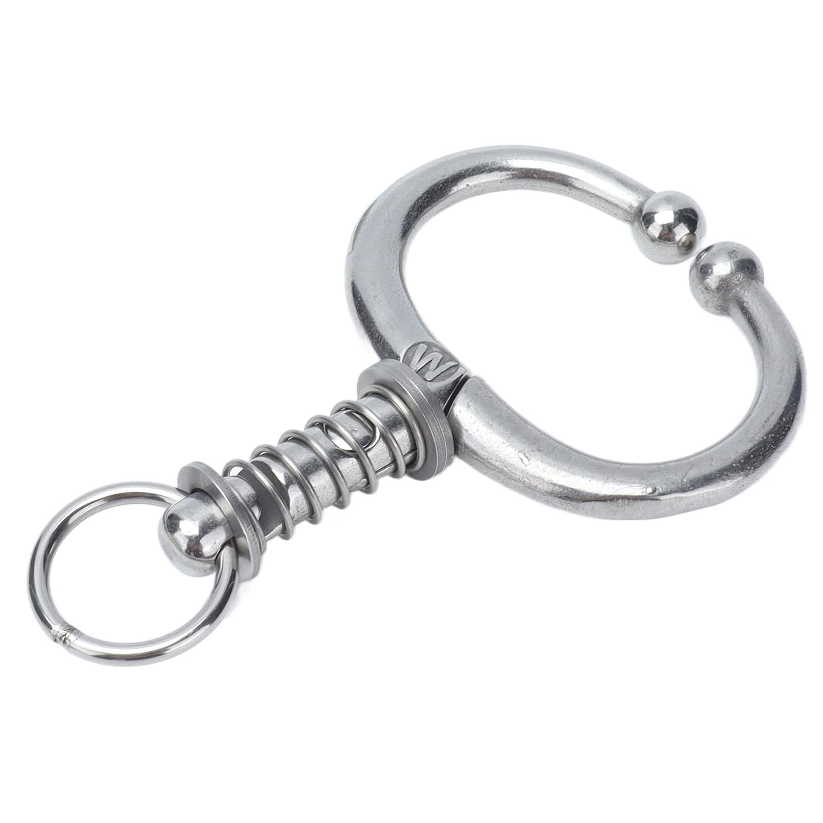 Cattle Nose Clamp, Lightweight Cattle Nose for Farm Breeding(Medium W Spring Nose)