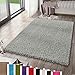 Produktbild VIMODA Prime Shaggy Teppich Grau Hochflor Langflor Teppiche Modern, Maße:120x170 cm