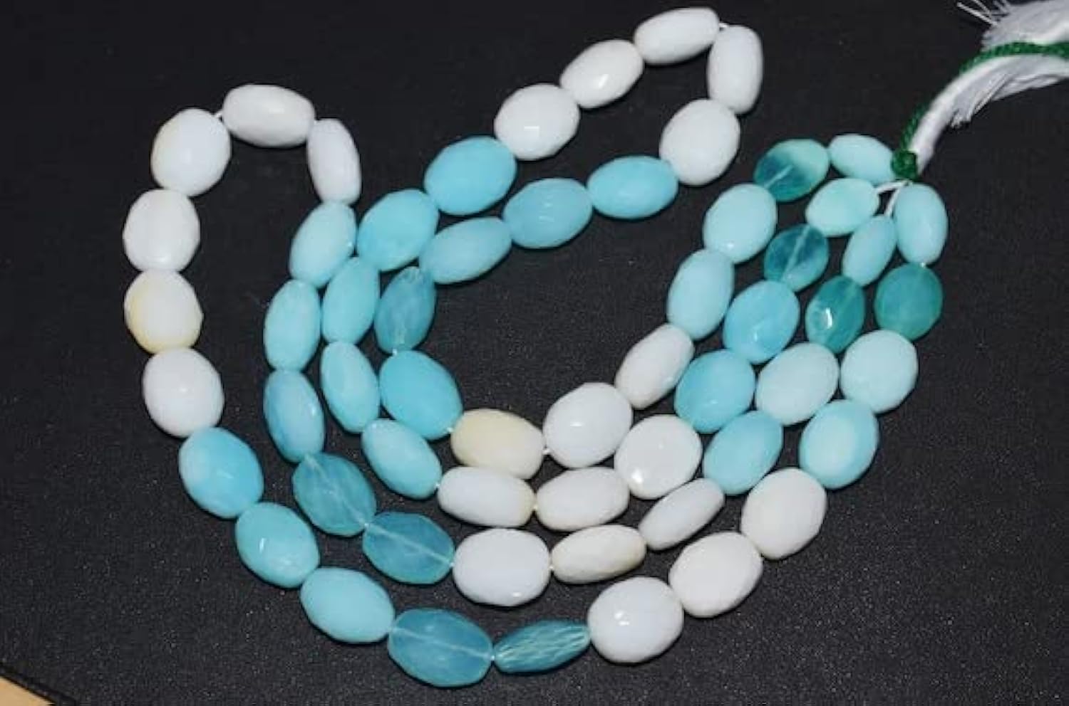 Opaline péruvienne pour illuminer vos colliers d'été faits main LKBEADS