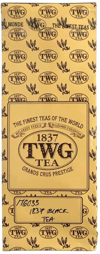 TWG 1837 BLACK TEA　30袋　箱なし TWG 1837 BLACK TEA 30袋 箱なし Amazon.com : TWG Tea | 1837