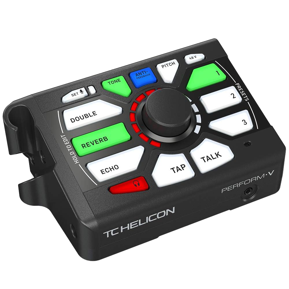 新品同様 PERFORM-V ボーカルエフェクター TC-HELICON Amazon | TC Helicon ボーカル用マルチエフェクター マイクスタンド