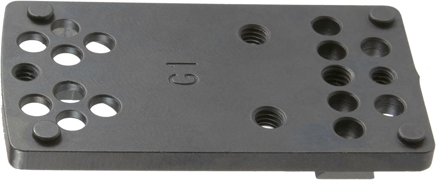 TRUGLO Pistol Red Dot Sight Mount | Tactical Hunting Shooting Lightweight Durable Compact Dot Optic Steel Mount Plate
