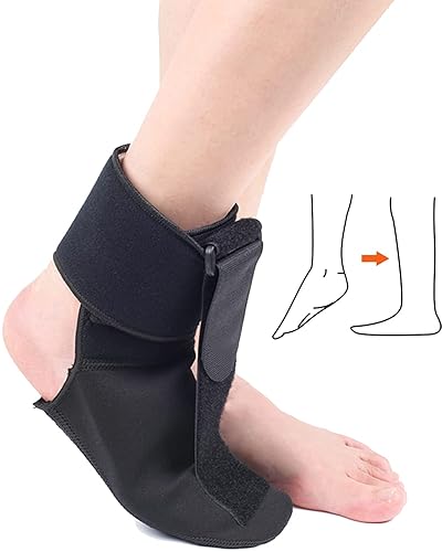 DouHeal Calcetines de férula nocturna para fascitis plantar, férula suave para botas de estiramiento para dormir, soporte para fascitis, soporte