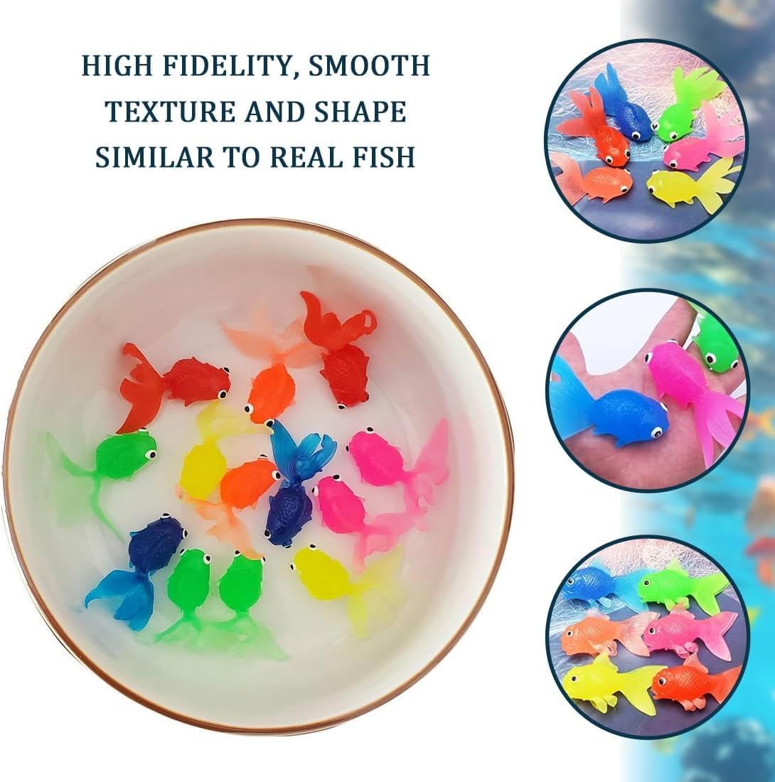 MALLEXO Realistic Fish Animal Figure Toys for Kids| 15Pcs Underwater Marine Ocean Fish Action Figurine Model Toy for Boys & Girls Aquatic Water Animals Playset Sea Creatures Birthday Gift for Children - Image 5 thumbnail