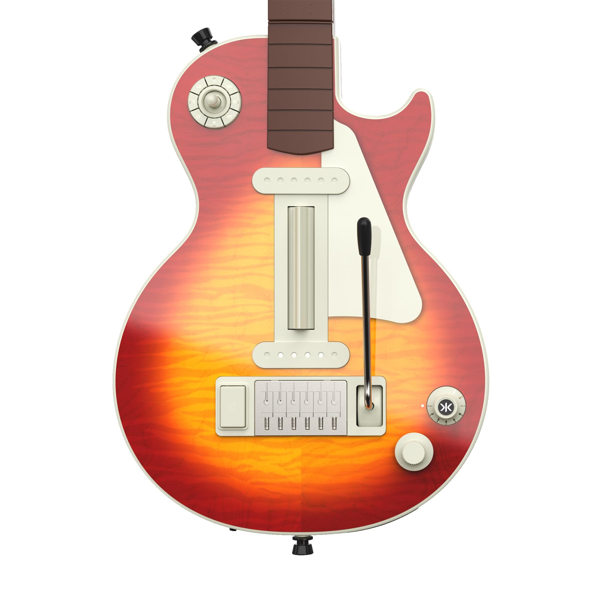 CRKD Gibson Les Paul Cherry Sunburst Pro Edition Guitar Controller Collectors Bundle (Multi-platform)