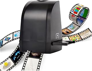 Film Scanner, 35mm/135mm Film Negative High Resolution Slide Viewer, Convert Positive & Negative & Slide Films To Digital Photos,no Longer Afraid Of Photos Turning Yellow or Memories Will Fade