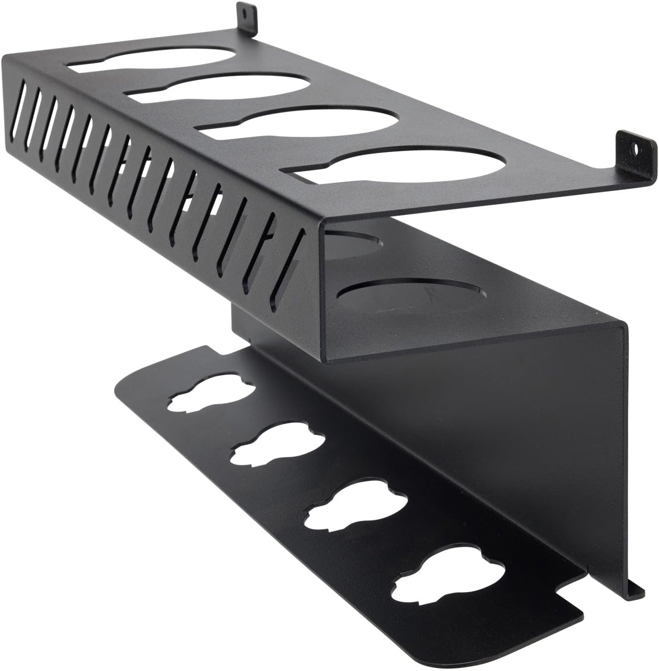 4th Gen Bluegill Steel 4-Slot Tool & Battery Organizer (Black)