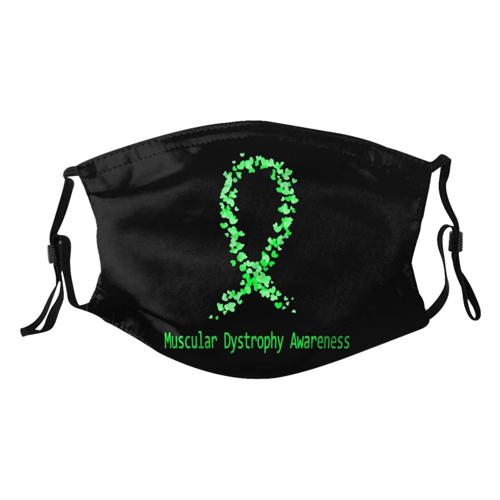 Muscular Dystrophy Awareness Adult Dust Mask Adjustable Dust Face with 2 Filter1