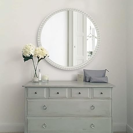 WallBeyond 30 Inch Round Wall Mirror