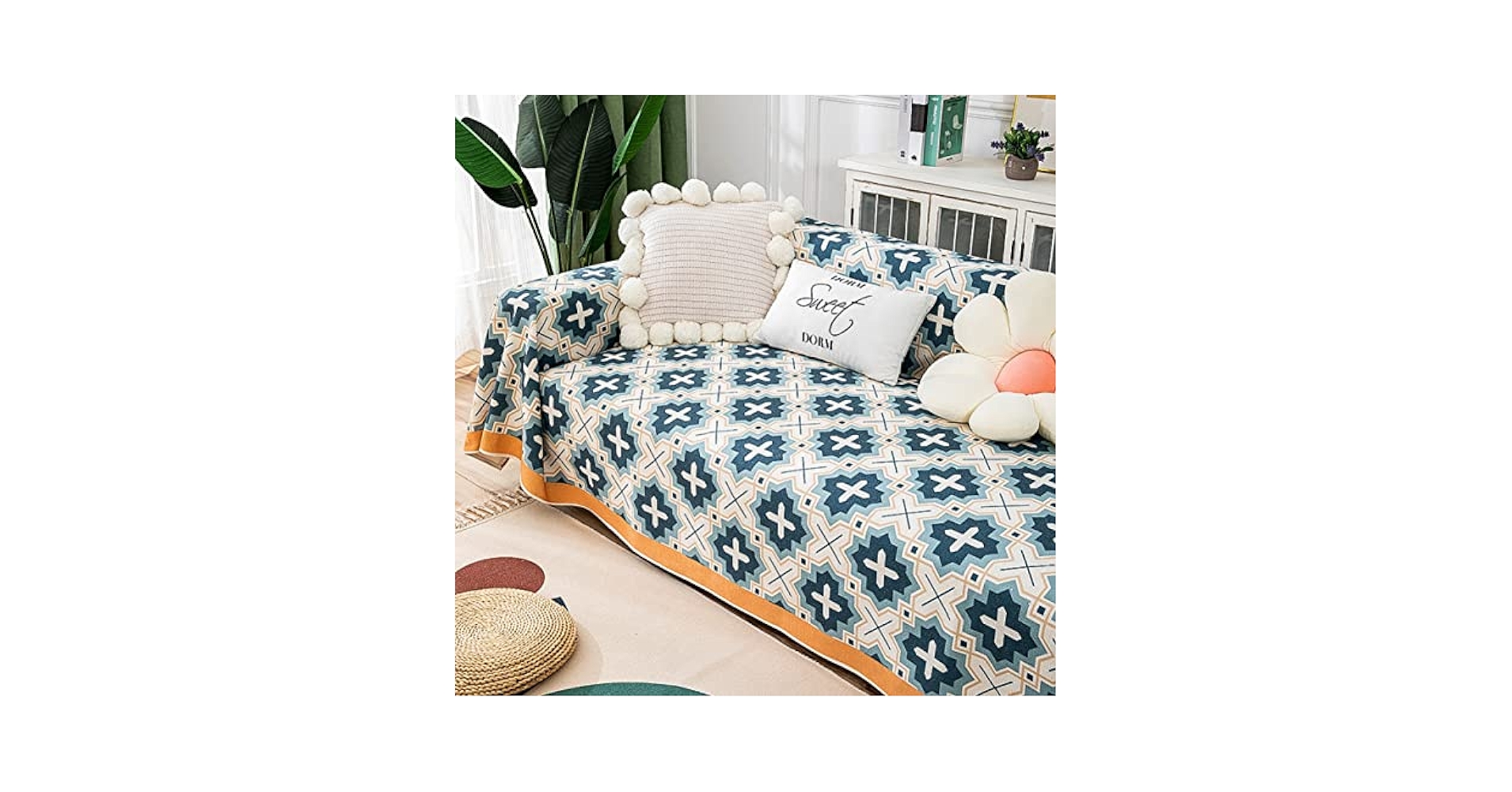 天使　マルチカバー　テーブルクロス　ソファーカバー　ラグ　175x125 Amazon｜DB3NK マルチカバー マルチクロス 長方形 180×260cm 綿