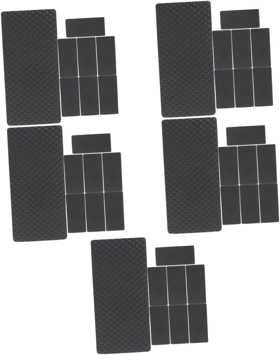 jojofuny 40pcs Non- Furniture Pads Self-Adhesive Table and Chair Leg Protectors for Hardwood Floors Quiet Easy to Install Scratch-Resistant for Home Use