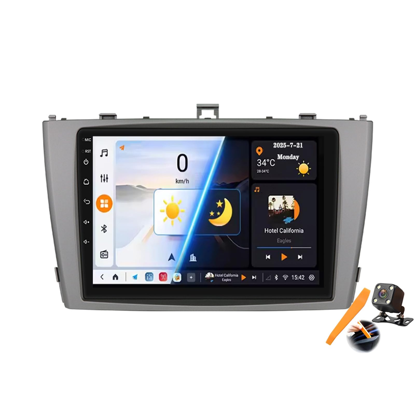 Autoradio GPS pour Avensis T27 Android 15 multimédia CarPlay - 8