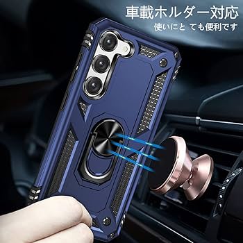 Amazon.co.jp: Galaxy S25 用ケース リング付き PC対応 落下衝撃