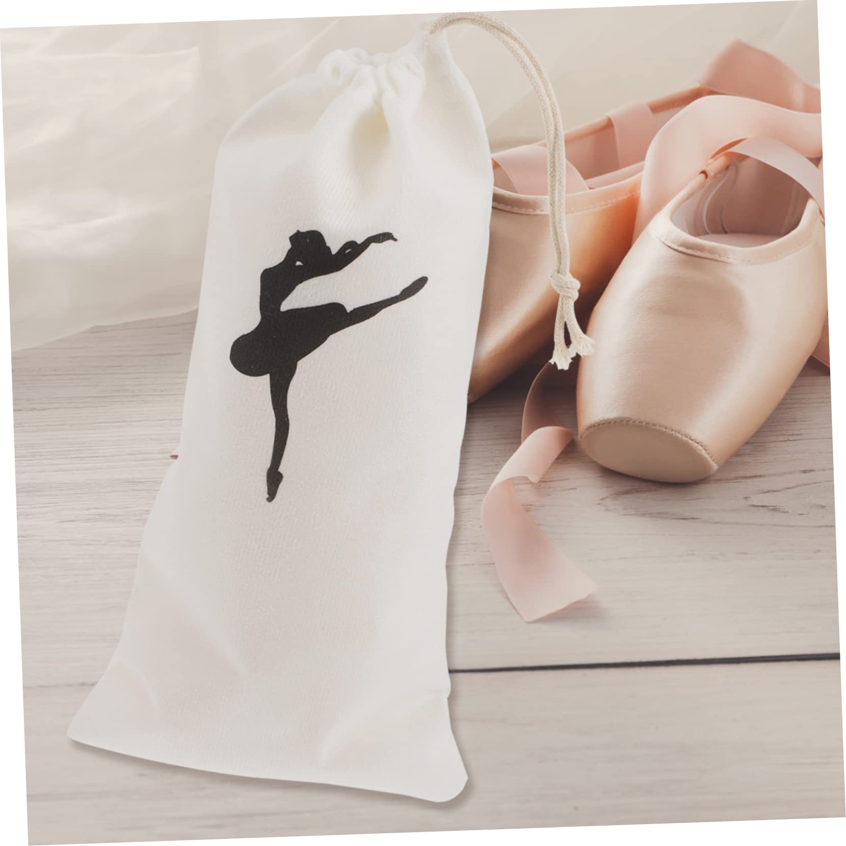HANABASS Bolsa De Zapatillas De Ballet De Lienzo Cordón para Almacenamiento De Zapatillas para Y Niñas Clases