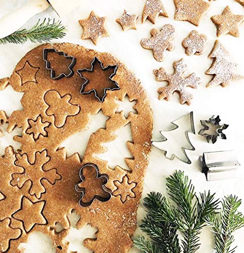 Ausstechformen O-Kinee Weihnachten: 25-teiliges Set aus Edelstahl