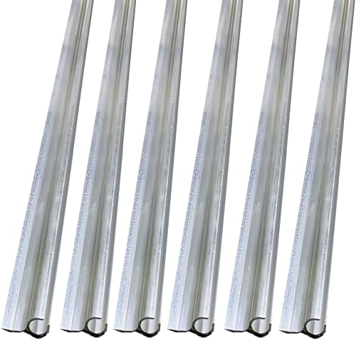 Rail d'auvent en forme de C 6 x 60 cm pour camping-car ALNIYATX
