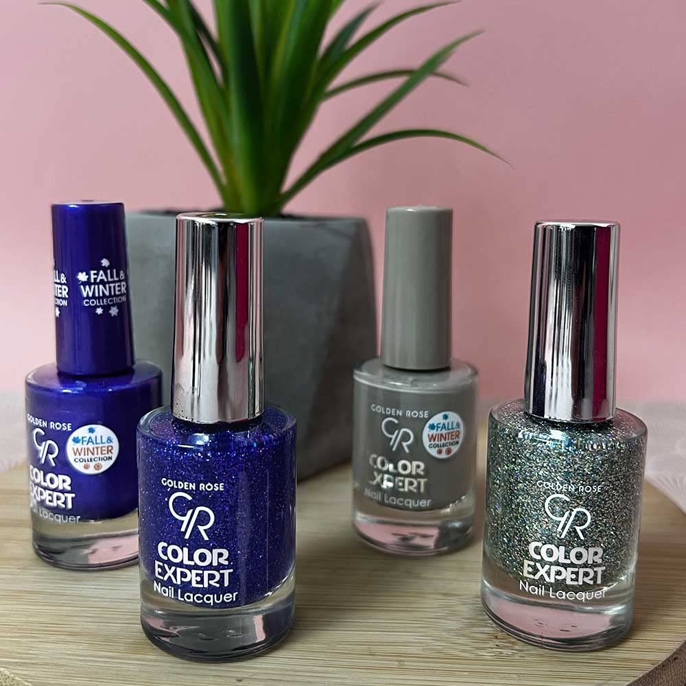 Golden Rose Color Expert Nail Lacquer Glitter No: 611 - Geniş Fırçalı Işıltılı Oje 10.2 ml